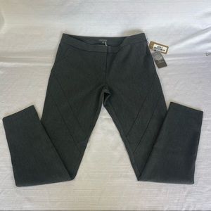 NWT Vince Camuto Women's Size 10 Heather Gray  Tapered Leg Trouser Pant #0083